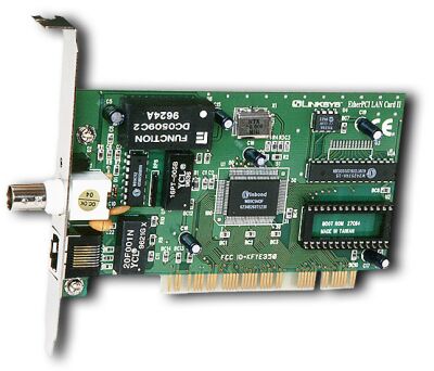 This is a PCI network card.